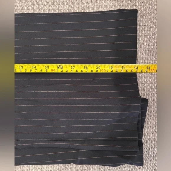 J.ING Navy Pinstripe Wide-Leg Pants - Brand New with Tags - Picture 10 of 10